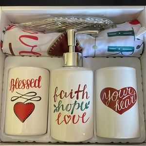 Bath Accessory Set (Ceramic)  - NWOT
